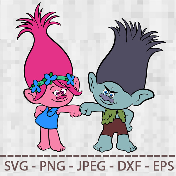 Trolls PNG Transparent Images Free Download, Vector Files