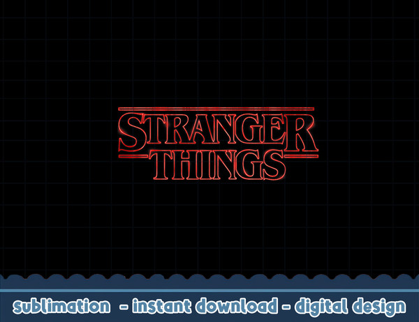 Netflix Stranger Things Neon Logo png,digital print.jpg