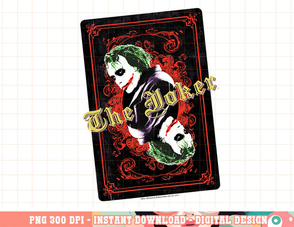 Batman Dark Knight Joker s Wild png, digital print,instant download.jpg
