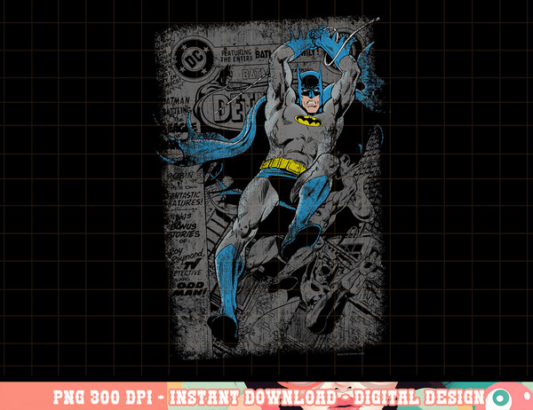 Batman Detective 487 Distress T Shirt png, digital print,instant download.jpg