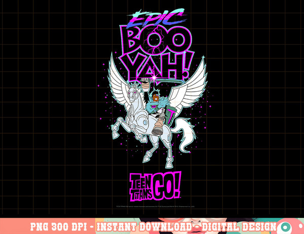 Kids DC Comics Teen Titans Go  Cyborg Epic Boo Yah png, digital print,instant download.jpg