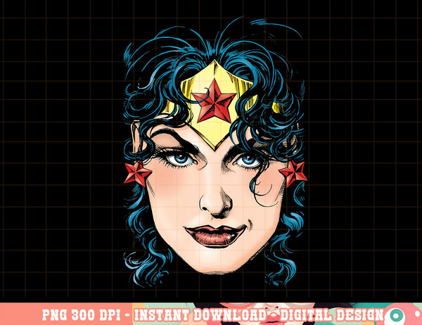 Wonder Woman Big Head T Shirt png, digital print,instant download.jpg