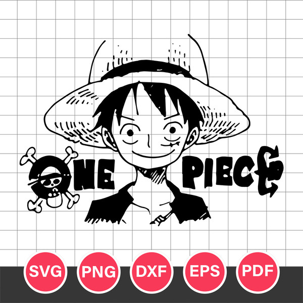 One Piece Svg, One Piece Characters Svg, Luffy Svg, Ace Svg, Sabo Svg,  Anime Svg, Svg, Png, Dxf, Eps - Download