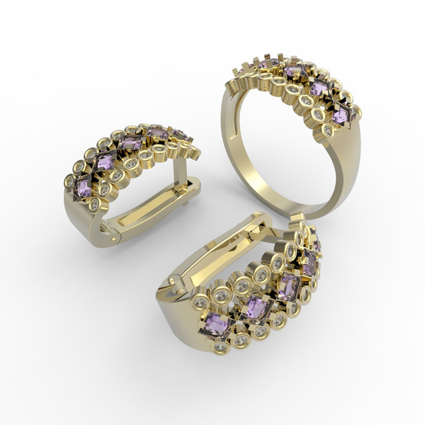 3d model of a jewelry ring and earrings for printing 1 (4).jpg