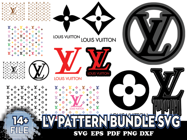 Bundle Louis Vuitton Svg, Bundle Brand Logo Svg, Brand Logo - Inspire Uplift