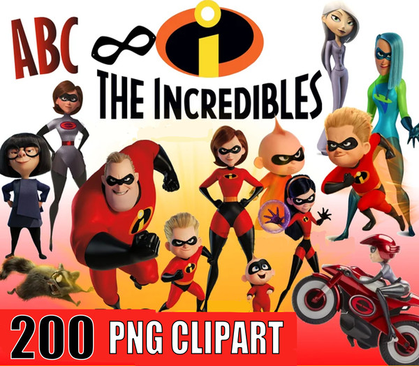 The Incredibles Logo - Digital Download, Instant Download, s - Inspire  Uplift