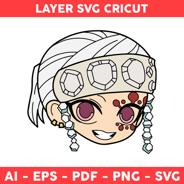 Colored Tanjiro Svg, Tanjiro Face Svg, Tanjiro Svg, Demon Slayer Svg, Anime  Character Svg, Anime Svg, Manga Svg