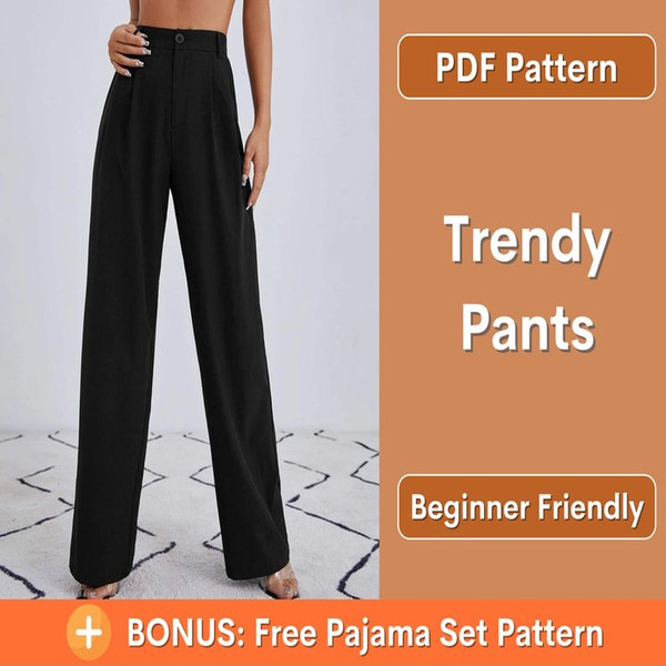 Wide Leg Pants Pattern 