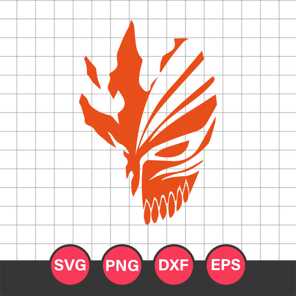 Kurosaki Ichigo Svg, Bleach Svg, Bleach Anime Svg, Bleach Ch