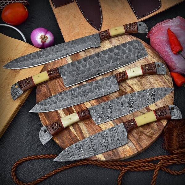 Custom Chef Knife Handmade Forged Carbon Steel Knife Chef Kn - Inspire  Uplift