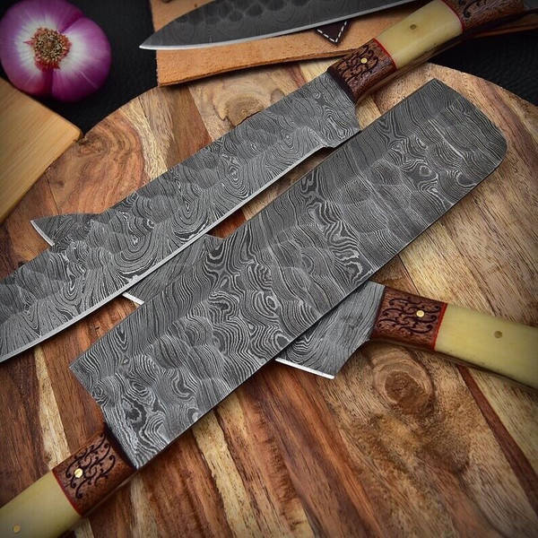 Custom Chef Knife Handmade Forged Carbon Steel Knife Chef Kn - Inspire  Uplift