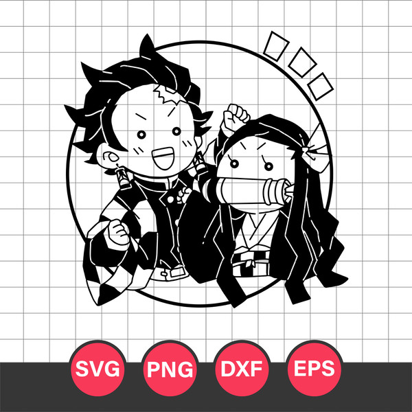 Kamado Tanjiro Svg, Tanjiro, Anime Svg, Anime Svg, Kimetsu N - Inspire  Uplift