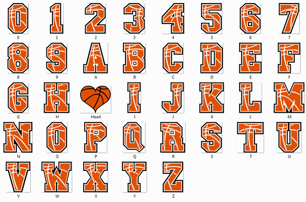 Basketball font png svg 5.png