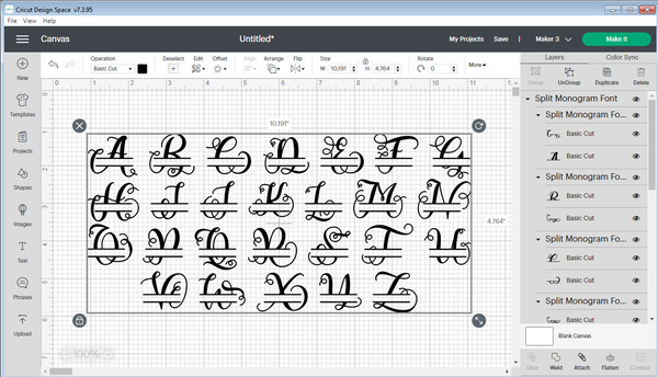 Split Monogram Font svg png 444.png