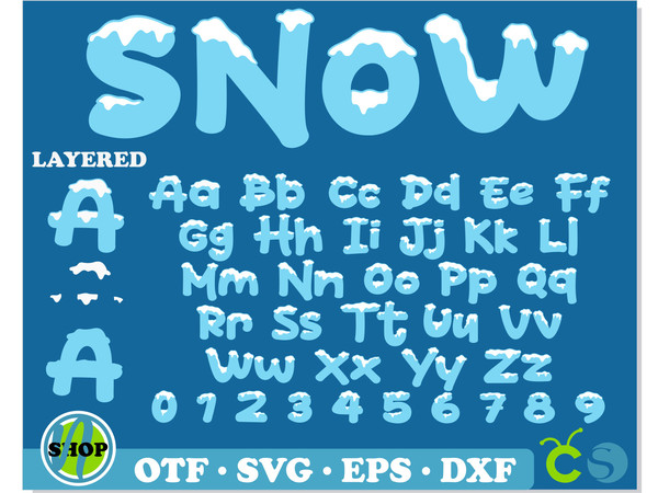 Snow font svg Cricut 11.jpg