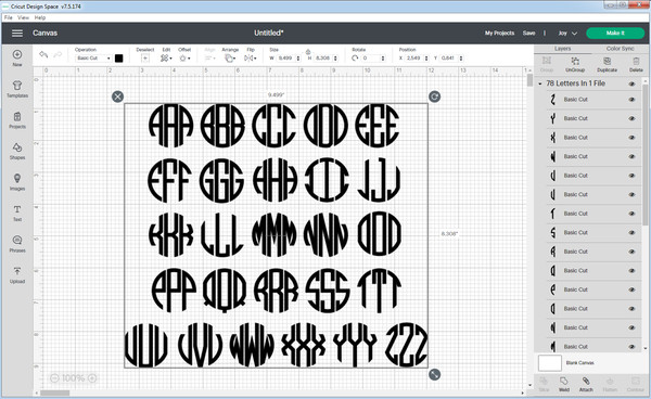 Monogram Circle font Frames 4.png