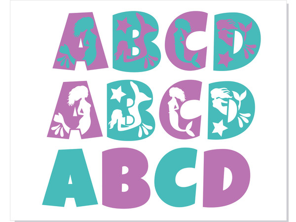 Mermaid Font layered svg 44.jpg