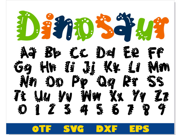 Dinosaur Font ttf svg otf 1.jpg