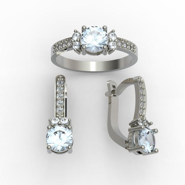 3d model of a jewelry ring and earrings with a large gemstones for printing (2).jpg