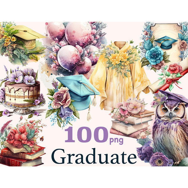 Graduate Watercolor Book