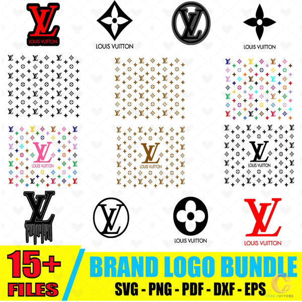 Louis Vuitton Svg, LV Bundle, Brand Logo Svg, Fashion brand - Inspire Uplift