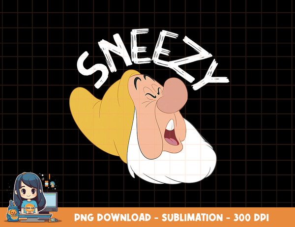 seven dwarfs sneezy