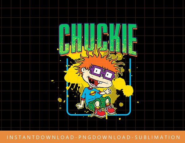 Mademark x Rugrats - Chuckie Finster png, sublimate, digital print.jpg