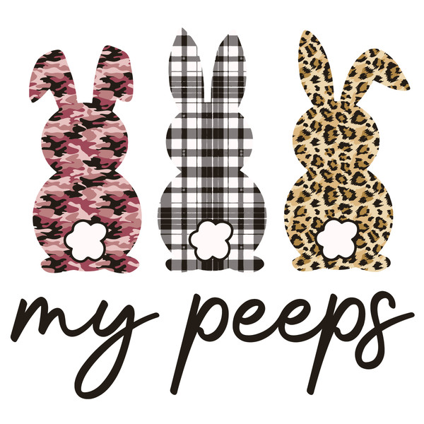 easter bunny peeps clipart