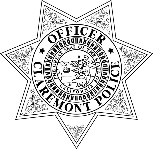 Claremont Police Officer Badge svg 7 pointed star vector file for laser engraving, cnc router, digital cutting machine file, california v.jpg