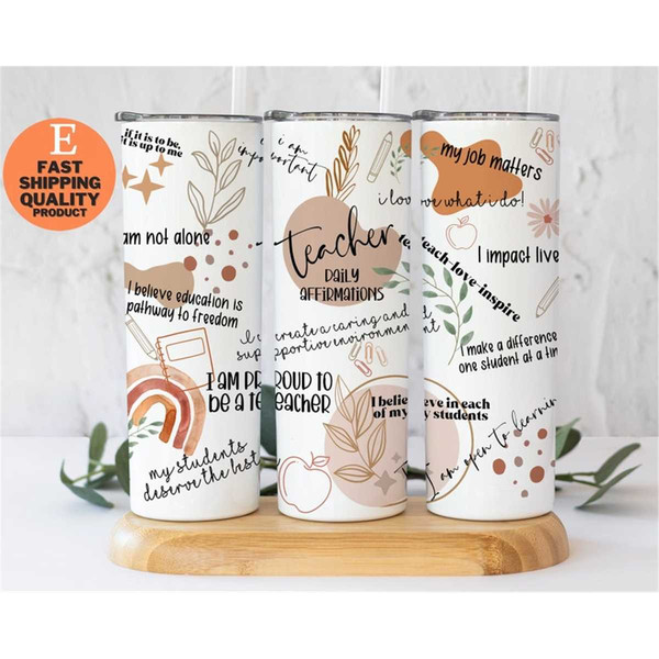 TEACHER LIFE TUMBLER | BACK TO SCHOOL | TEACHER LIFE | MATH TEACHER LIFE |  PERSONALIZED 20 OZ SKINNY TUMBLER