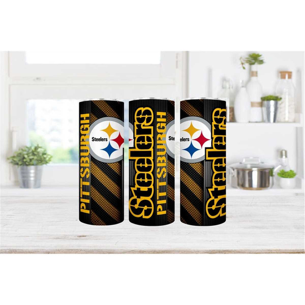 Pittsburgh Steelers Simple Modern 16oz. Hypo Line Voyager White Tumbler