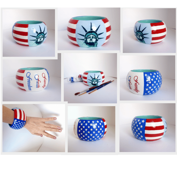 Wooden hand painted bracelet United States FLAG 1 (2).jpg