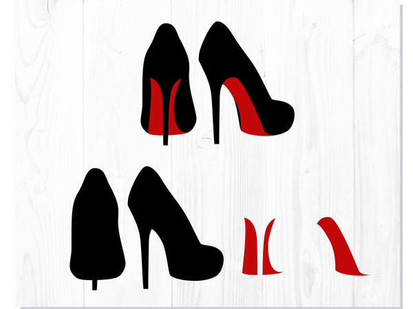 High Heel Svg, Red Bottom Stiletto heels SVG, Beauty Glamour - Inspire  Uplift