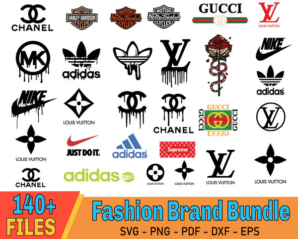 Brand logo svg, Louis Vuitton Svg, Converse Svg, Gucci Svg