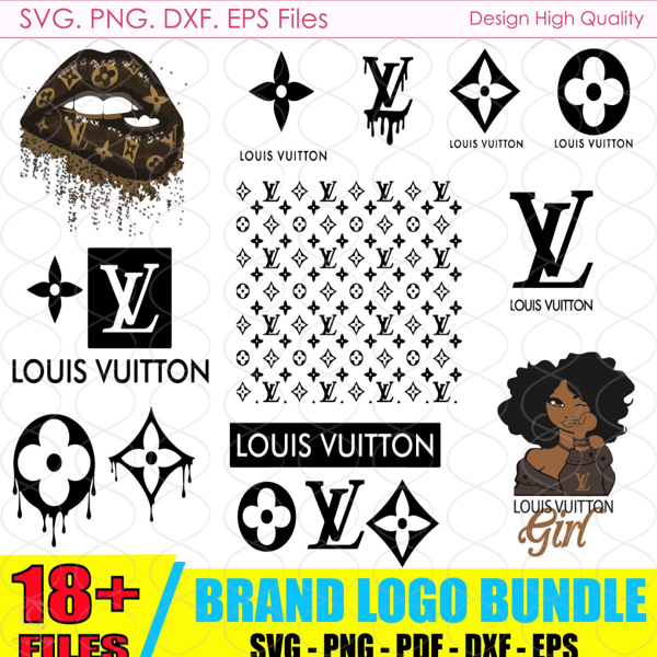 Louis Vuitton Svg, LV Bundle, Brand Logo Svg, Louis Vuitton - Inspire Uplift