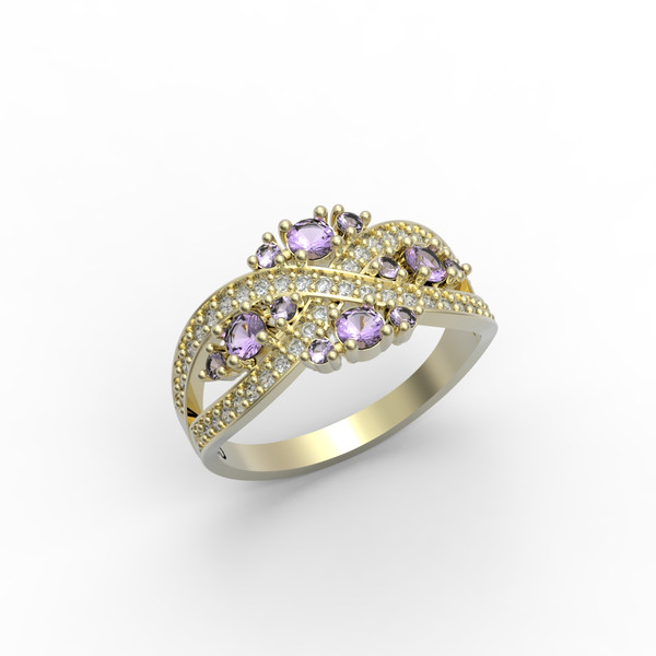 3d model of a jewelry ring with a large gemstones for printing (1).jpg