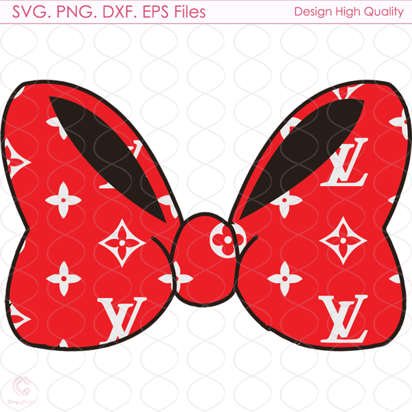 LV Red Ribbon Logo, LV Logo Svg, Red Ribbon Logo, Ribbon Svg - Inspire  Uplift