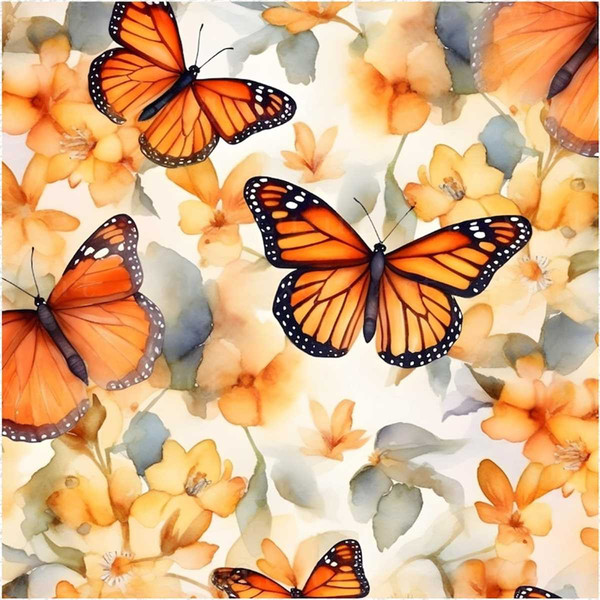 Giant Fabric Monarch Butterfly Kit - 01