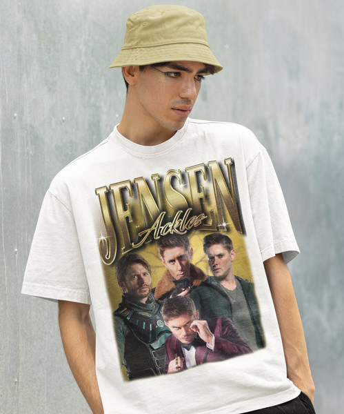 Retro Jensen Ackles Shirt-Dean Winchester Supernatural Shirt,Jensen Ackles Tshirt,Dean Winchester Tshirt,Supernatural T shirt,Vintage Jensen - 2.jpg