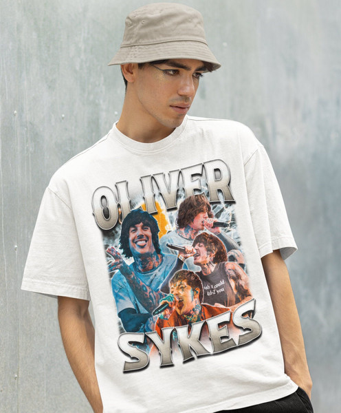 OLIVER SYKES Kids T-Shirt for Sale by BritchesElliot