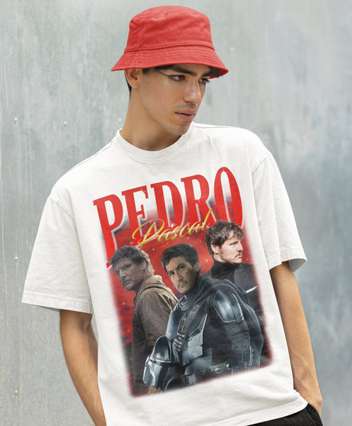 Retro Pedro Pascal Shirt-pedro pascal crewneck,pedro pascal sweatshirt,pedro pascal hoodie,pedro pascal 90s shirt,pedro pascal vintage shirt - 2.jpg