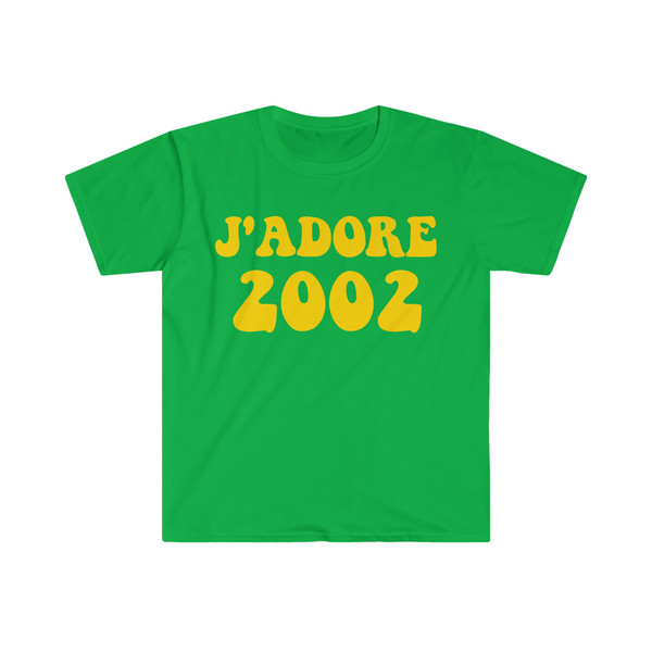 J'adore 2002 Baby tee, Y2K Aesthetic Crop Top 2000s Inspired Tee, Y2K Slogan Graphic T-Shirt , Gift For Her - 4.jpg