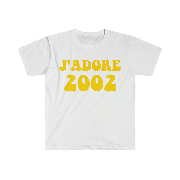 J'adore 2002 Baby tee, Y2K Aesthetic Crop Top 2000s Inspired Tee, Y2K Slogan Graphic T-Shirt , Gift For Her - 8.jpg