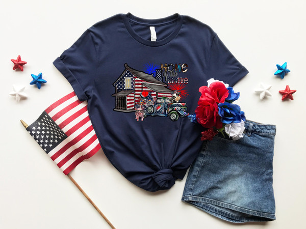 4th Of July Shirt, Home Of Brave Shirt, fourth Of July Family Shirt, Family Matching Shirt, Independence Day Shirt, Merica , Memorial Day - 3.jpg