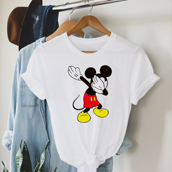 Dabbing Mickey Shirt, Mickey Ears, Disney Shirt, Disneyland Shirt, Kids Disney Shirt, Disney Rock And Roll Shirt, Funny Disney Shirt - 1.jpg