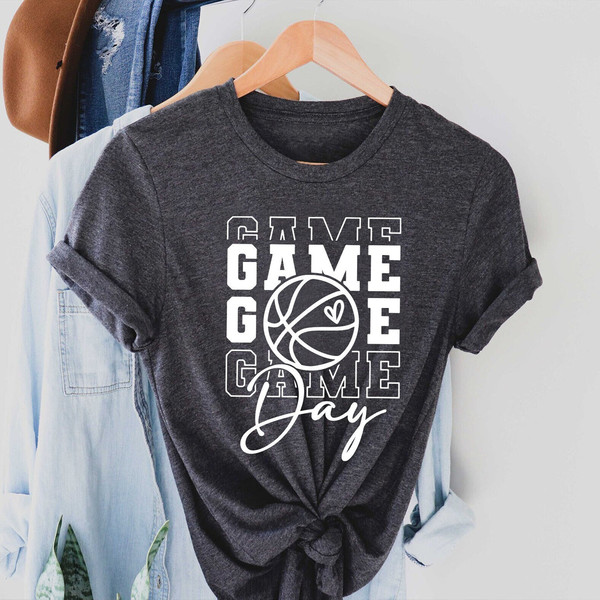 Game Day Shirt, Basketball Life Shirt, Game Day Vibes Shirt, Basketball Cheer Shirt, Basketball Shirt, Basketball Girl, Basketball Shirt - 1.jpg