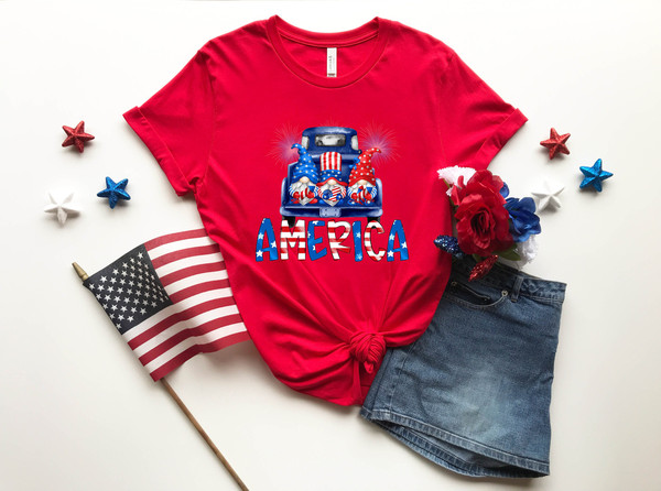 4th of July Gnome Shirt, 4th of July Shirt, Gnome Shirt, Patriotic Shirt, Independence Day Shirt, 4th of July Gift, Independence Day Gift - 3.jpg