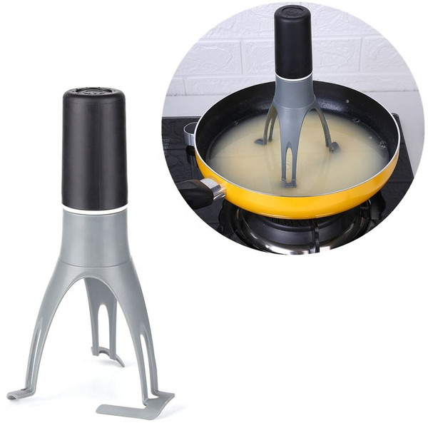 Dropship The Unique Automatic Pan Stirrer - Longer Nylon Legs Kitchen Tools Automatic  Triangle Mixer Whisk to Sell Online at a Lower Price