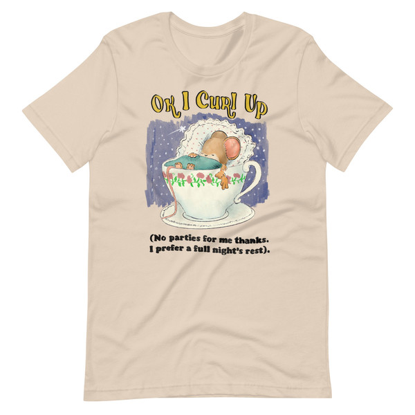 Curl Up Unisex t-shirt - 1.jpg