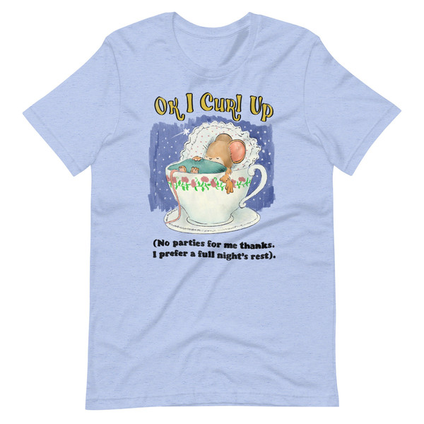 Curl Up Unisex t-shirt - 2.jpg